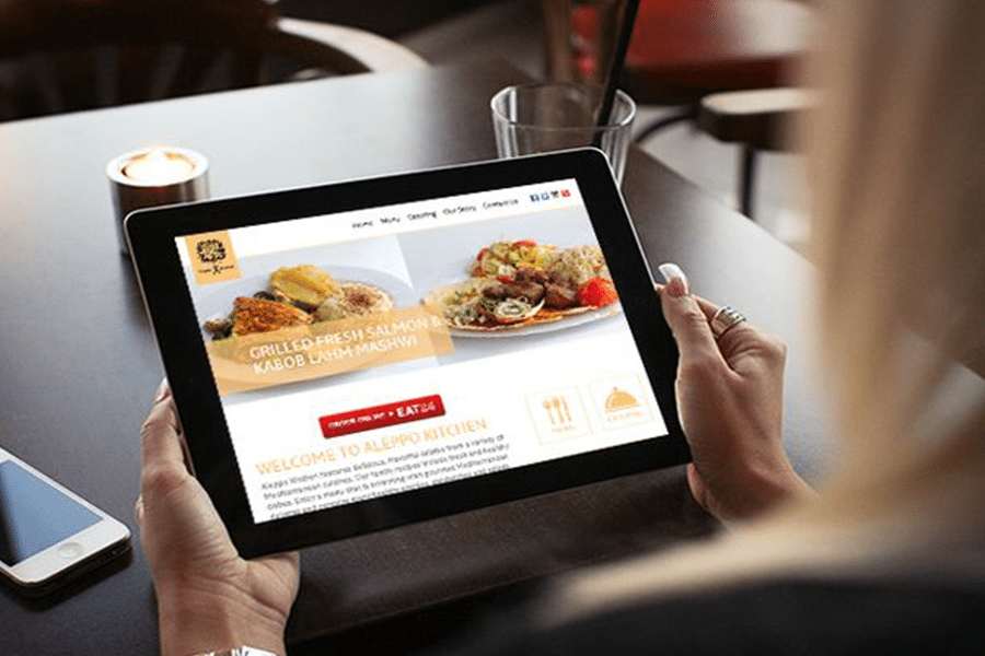 Página web para restaurantes